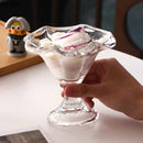 Axyaa Glass Dessert Bowl Set Molecular Cuisine Tableware