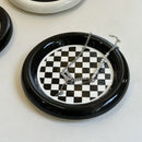 Axyaa Ceramic Plate Jewelry Snack Tray Tableware Set: Nordic Style Breakfast & Dessert Plates