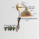 Axyaa Ash Wood LED Wall Lights - Modern Nordic Up Down Lamp