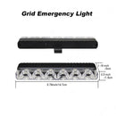 Axyaa Car LED Grid Strobe Light with Remote Control for Emergency Warning Beacons