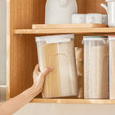 Axyaa Grains Storage Box Sealed Cereal Dispenser Insect-Proof Containers Kitchen Organizer