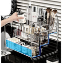Axyaa 3-Tier Makeup & Skincare Storage Display Case: Transparent Desktop Organizer