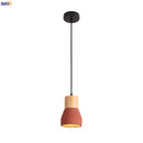 Axyaa Modern LED Pendant Lamp, 6 Colors, 4W, for Bedroom, Living Room, Balcony