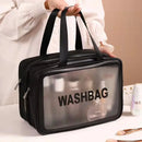 Axyaa Large Capacity Beauty Case Makeup Organizer Storage Wash Bag