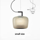 Axyaa Glass Restaurant Pendant Lamp Minimalist Nordic LED Hanging Light