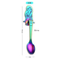 Axyaa Titanium Love Spoon: Creative 304 Stainless Steel Coffee Spoon for Mug