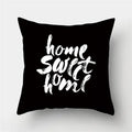 Axyaa Geometric Print Polyester Sofa Cushion Covers Home Decor Pillowcase