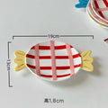 Axyaa Candy Shaped Plate: Colorful Dessert & Snack Dish Gift for Girls