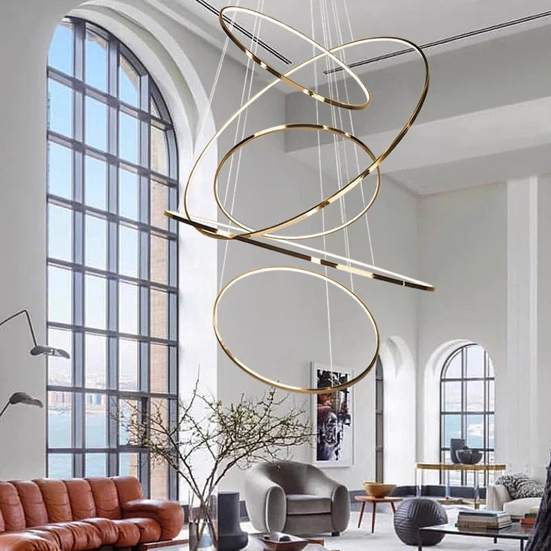 Axyaa Salon Chandelier Dining Room Pendant Lights Ceiling Lamps Elegant Indoor Lighting
