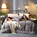 Axyaa Winter Hotel Style Quilted Comforter Queen King 220x240 - Warm & Cozy