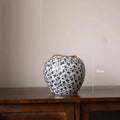 Axyaa Ceramic Vase for Flowers, Hydropnics, and Dry Arrangements