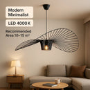 Axyaa Designer Leaf Pendant Lamp: Adjustable Height, Modern Statement Ceiling Light