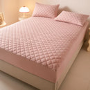 Axyaa Waterproof Quilted Mattress Protector - Non-slip Fitted Sheet Pad - 140/160/180/200