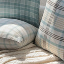 Axyaa Plaid Cushion Cover: Simple Nordic Style Sofa Pillow Cover for Home Decor