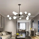 Axyaa Nordic Molecular Chandelier for Stylish Dining Room and Living Space