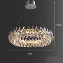 Axyaa Elegant Chandelier Pendant Light for Dining Room and Salon