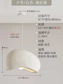 Axyaa Wabi-Sabi Resin Pendant Lights: Creative Home Decor for Dining Room & Coffee Loft