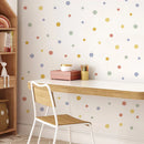 Axyaa Polka Dots Wall Stickers Kids Bedroom Decor