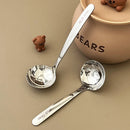 Axyaa Long Handle Stainless Steel Soup Spoon, Thickened & Dishwasher Safe