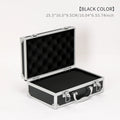 Axyaa Aluminum Instrument Case, Impact Resistant, Portable with Sponge, Safety Equipment.