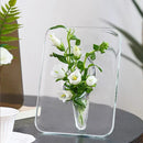 Axyaa Creative Transparent Frame Vase for Home & Wedding Decor