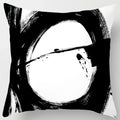 Axyaa Boho Style Ink Painting Pillow Sleeve for Home Decoration