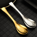 Axyaa Fish Tail Handle Soup Spoon Stainless Steel Ladle for Kitchen Cooking