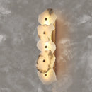 Axyaa Marble LED Wall Sconce - Luxury Copper Art Lighting