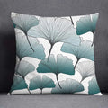 Axyaa Dark Green Floral Animal Pattern Pillowcase - 45cm