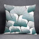 Axyaa Dark Green Floral Animal Pattern Pillowcase - 45cm