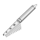 Axya Stainless Steel Fish Scraper Skinner Descale Brush - Fishing Kitchen Tool