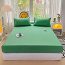 Axyaa Super Skin-Friendly Mattress Cover, Non-Slip & Dirt Resistant Fitted Sheet