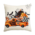Axyaa Nordic Halloween Linen Pillowcase 45x45cm