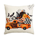 Axyaa Nordic Halloween Linen Pillowcase 45x45cm