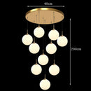 Axyaa LED Pendant Chandeliers for Modern Living and Dining Rooms