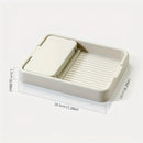 Axyaa Foldable Spoon Rest Utensil Holder for Stove Top and Kitchen Counter