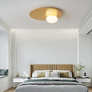 Axyaa Egg Glass Ceiling Light for Bedroom and Living Room Decor