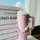 Axyaa Cup Handle Strap: Stanley Cup 40/30 oz Sling Holder for Cute Water Bottle