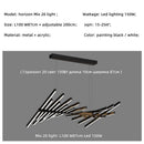 Axyaa Modern LED Pendant Chandelier Adjustable Luxury Dining Table Light