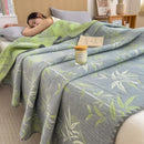 Axyaa Cotton Three-Layer Yarn Towel Quilt - Lightweight & Soft