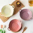 Axyaa Ceramic Bowl Set for Soup, Salad, Yogurt - High Value Tableware Plate