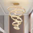 Axyaa Modern Pendant Light Indoor LED Chandelier Ceiling Lamp Dining Room Decoration