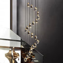 Axyaa Modern LED Ceiling Chandelier for Bedroom and Dining Room Lighting