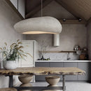 Axyaa Handmade Polystyrene Pendant Lamp - Rock Wabi Sabi Personality