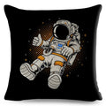 Axyaa Astronaut Sports Cushion: Fun Home Decor for Kids Room, Planet & Music Theme