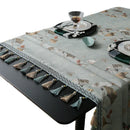 Axya Tea Table Cloth: Rectangular Fabric for Dining & Living Room