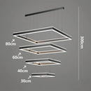 Axyaa Modern LED Pendant Chandeliers for Living and Dining Room Lighting