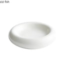 Axya Ceramic Dinner Plate Set - Premium Round Solid Color Tableware