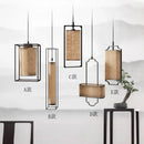 Axyaa Chinese Fabric Pendant Lights - Classical Chandelier for Home Decor