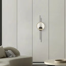 Axyaa Copper LED Wall Lamp: Bedside Foyer Aisle Sconce, 3-Tone Dimming